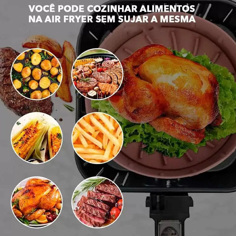 Kit com 6 Unidades de Capas Protetoras para AirFryer